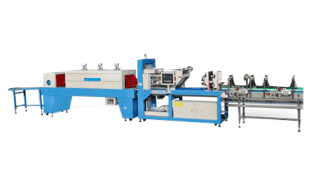 Medium-speed shrink packing machine